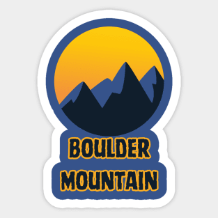 Boulder Mountain Sticker